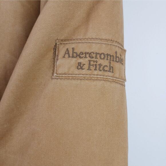 Abercrombie & Fitch SZ XL VTG Adirondack Jacket Faux Fur Lined Distressed Y2K - Picture 5 of 7
